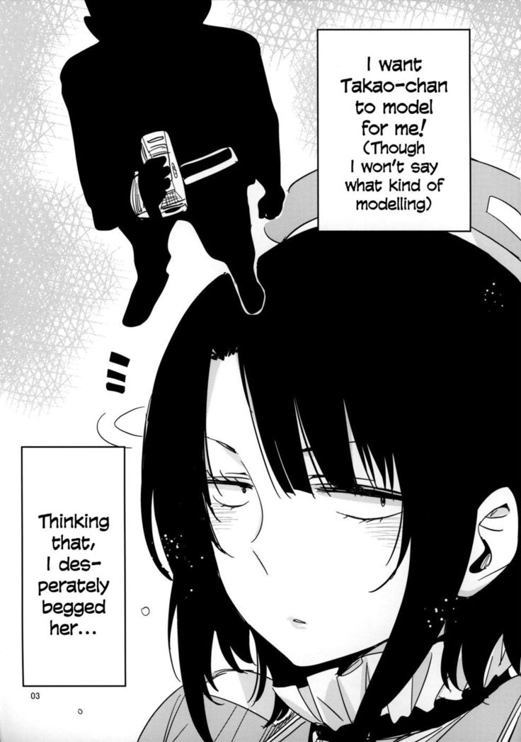 Sanzen Sekai no Karasu wo koroshi Takao ni Model wo tanomitai...
