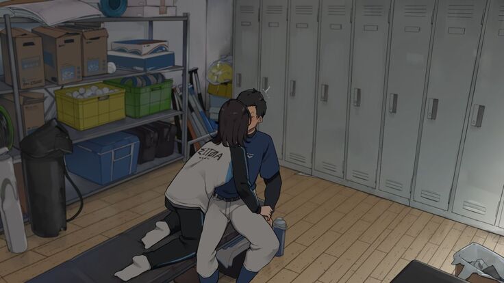 Tsukiatteru Senpai Joshi Manager ni Bushitsu de Nuite Morau