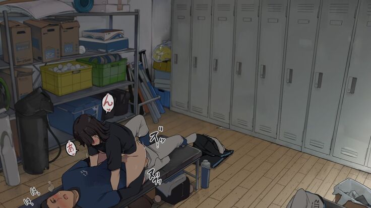 Tsukiatteru Senpai Joshi Manager ni Bushitsu de Nuite Morau