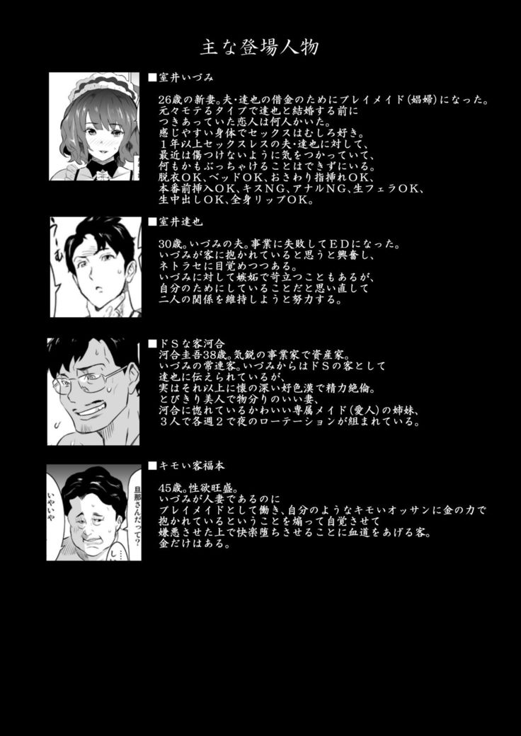 Shoufu ni Natta Tsuma ga Zecchou Bero Kiss Nama Nakadashi Sareta Hi ~Sono 3 Do-S no Kyaku Kawai Hen~