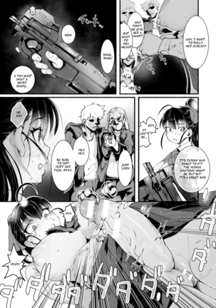 2D Comic Magazine_ Futanari-Ryona Females with erections being defeated and abused Vol1 - Page 33