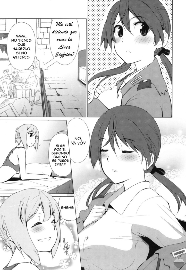Karlsland Gunjin tarumono 1 ni Erica 2 ni Erica, 3・4 mo Erica Ikaryaku da!