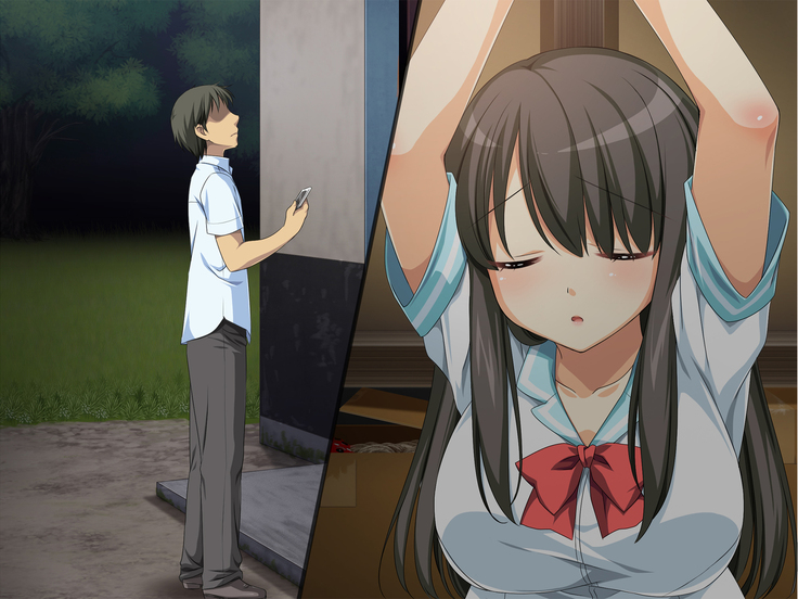 Flesh Holes That Can't Resist ~Schoolgirls Bound At Night~