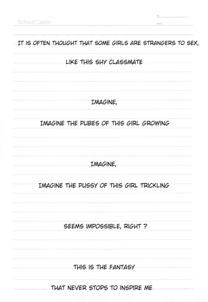 School Caste Prologue and Ch. 1-3
