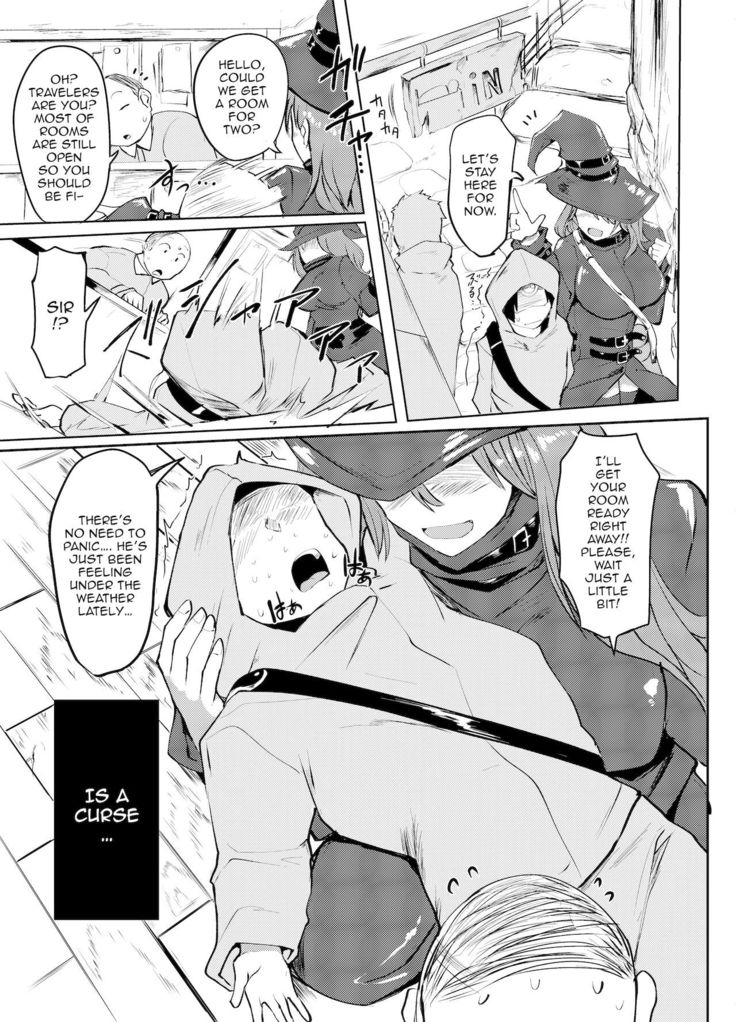 Shasei Kanri Majo to Norowareta Yuusha no Tabi | Ejaculation Control Witch And The Cursed Hero's Journey
