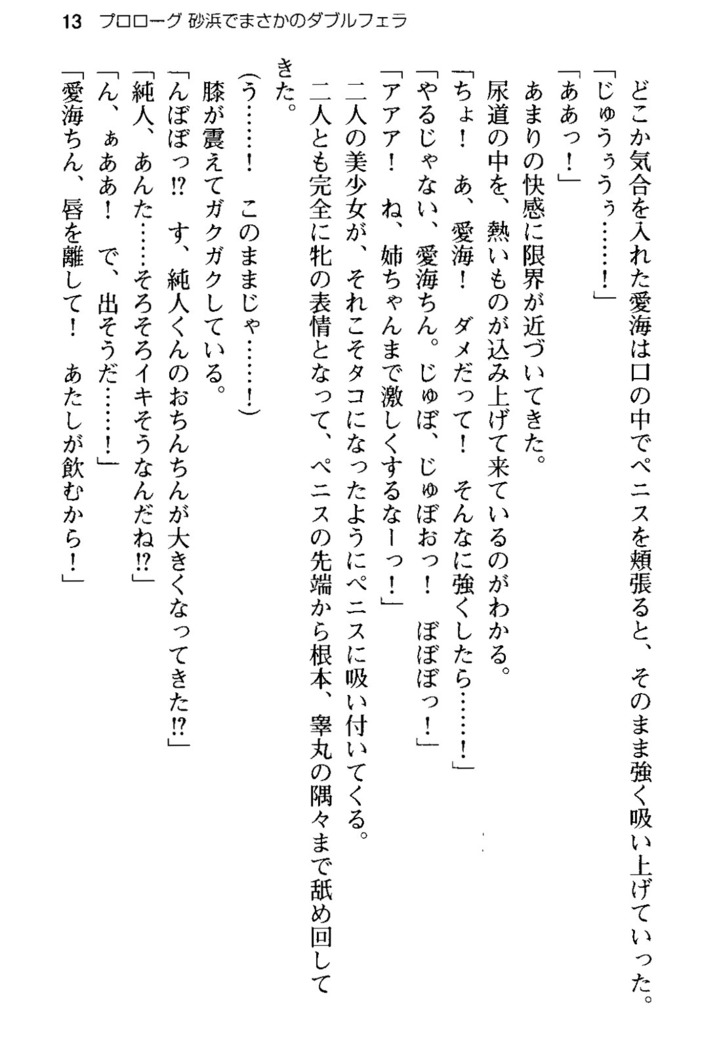 俺の彼女とお姉ちゃんの誘惑水着勝負！