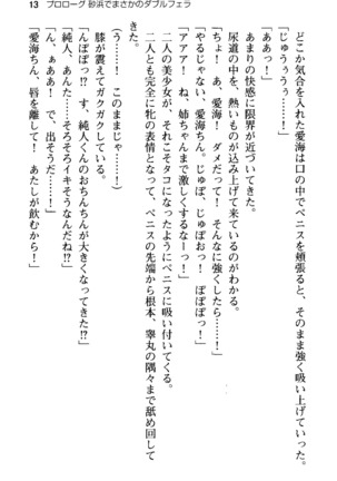 俺の彼女とお姉ちゃんの誘惑水着勝負！ Page #17