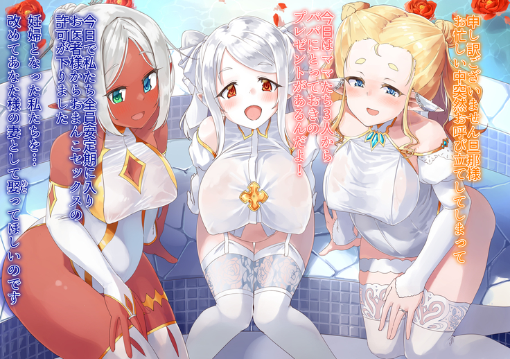 yokusei ni nureru elf no himegimi