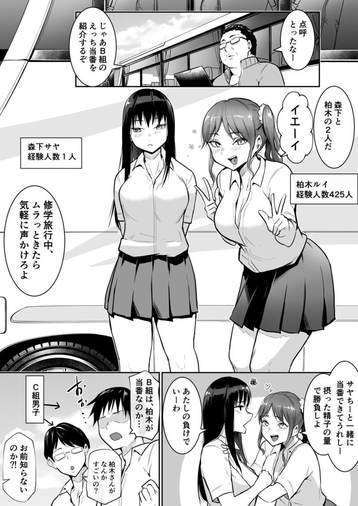 Syuugaku Ryokou de Ecchi Touban ni Sarechatte