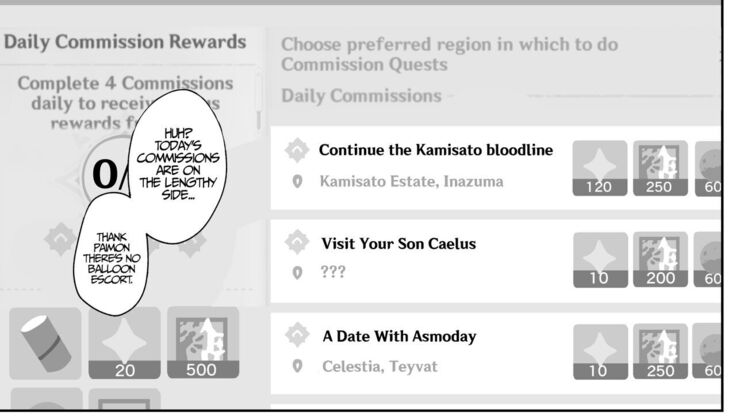 Once in a lifetime rare daily mission