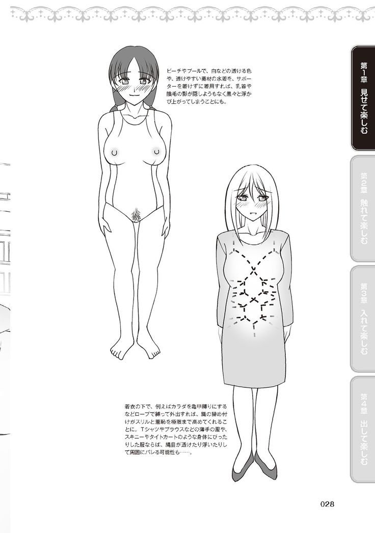 野外羞恥プレイ・露出青姦完全マニュアル イラスト版……そとプレッ！
