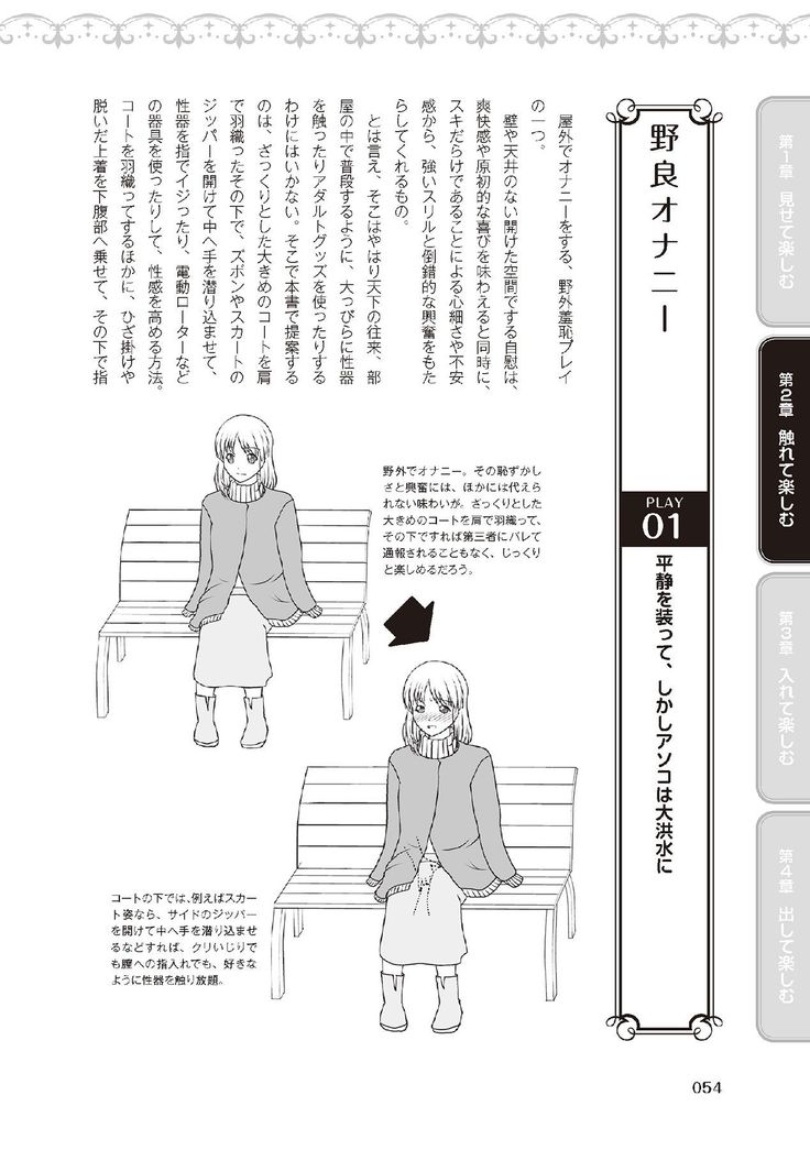 野外羞恥プレイ・露出青姦完全マニュアル イラスト版……そとプレッ！