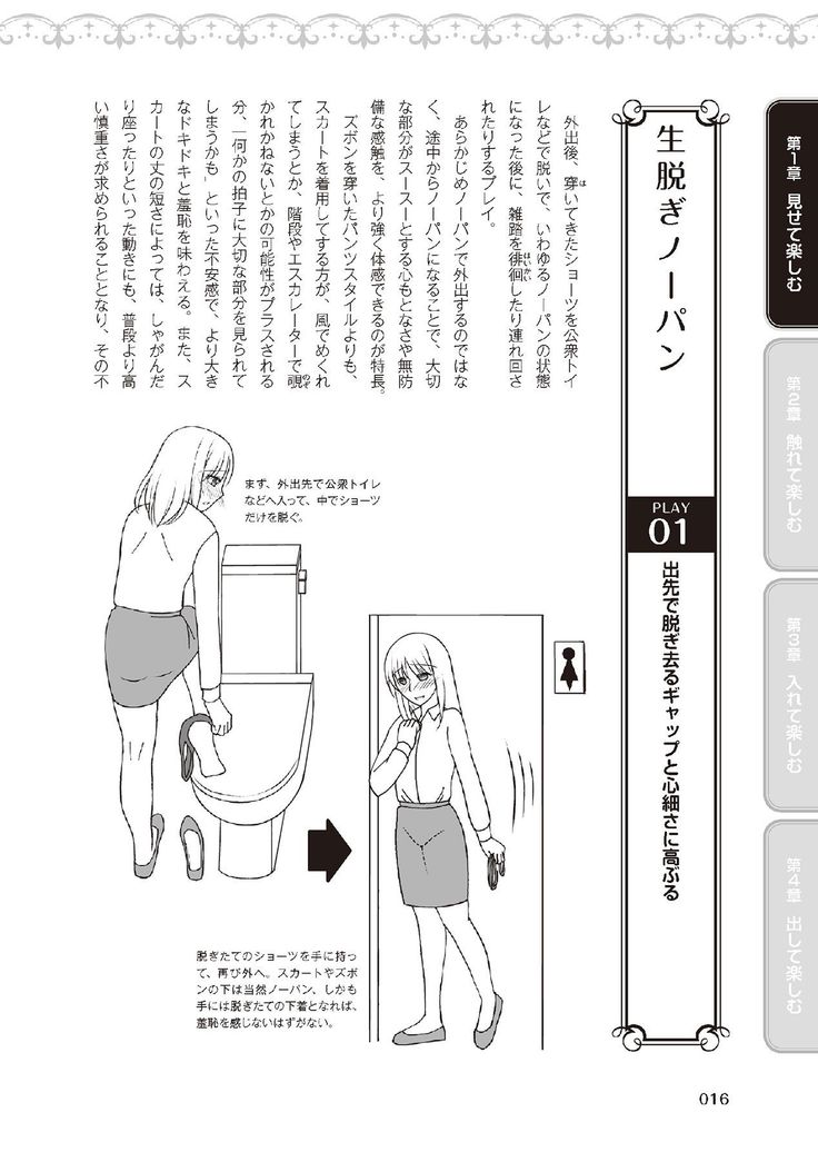 野外羞恥プレイ・露出青姦完全マニュアル イラスト版……そとプレッ！