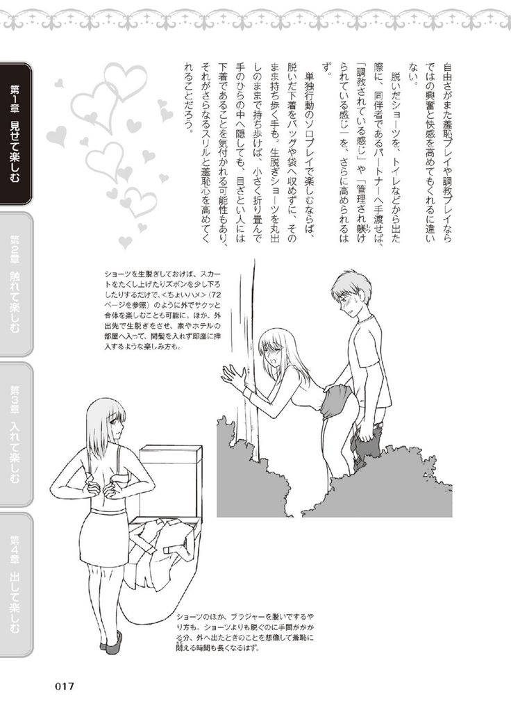 野外羞恥プレイ・露出青姦完全マニュアル イラスト版……そとプレッ！