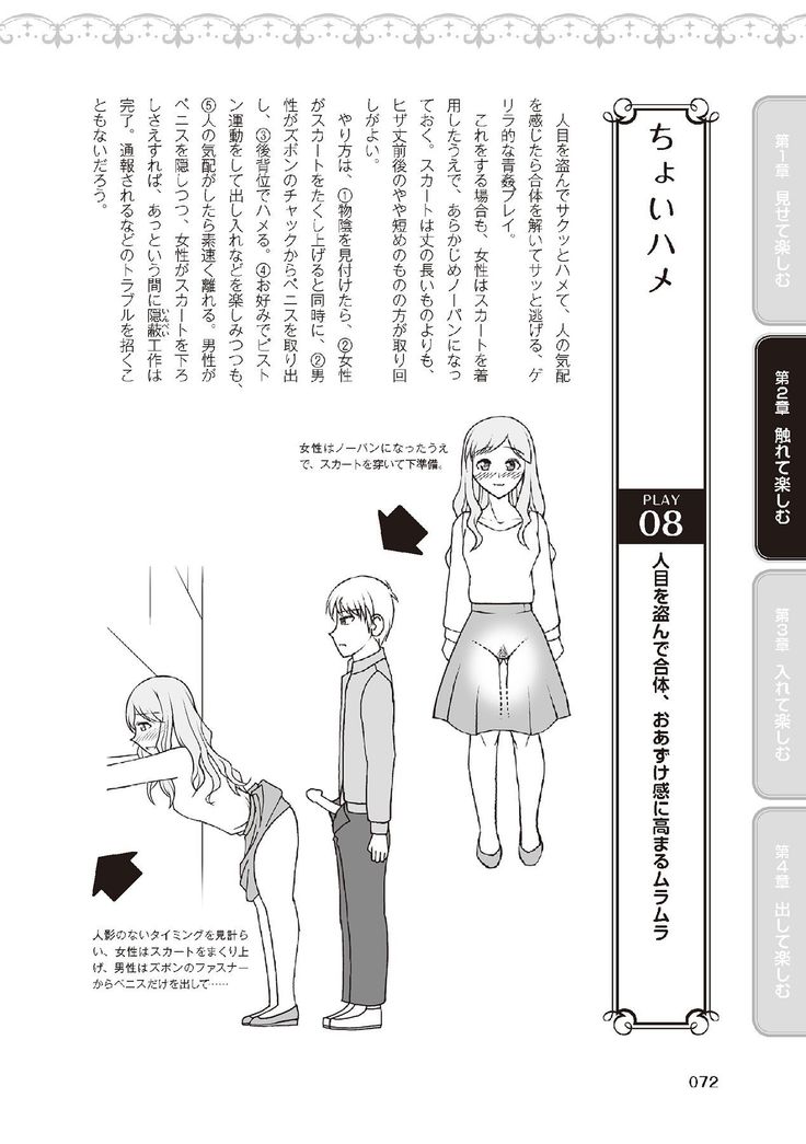 野外羞恥プレイ・露出青姦完全マニュアル イラスト版……そとプレッ！