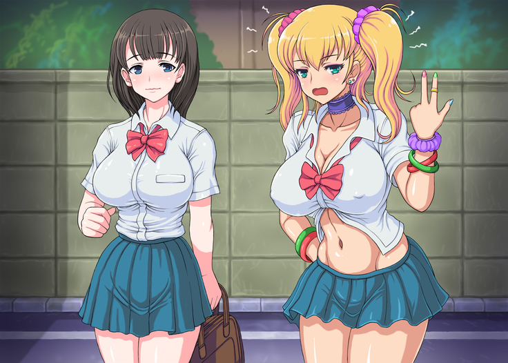 Namaiki Kyonyuu Gal to Seiso na Iinchou o Saiinjutsu de Boku Senyou Bitch ni