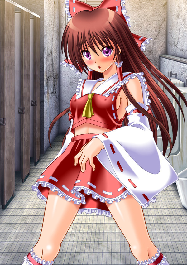 Moshi Hakurei Reimu ni Naretara ~Hakurei Reimu no Karada de Cosplay Ibutsu Sounyuu Gyaku Rape Rinkan Nakadashi Namahousou o Iu Hentai TSF Sakuhin!~