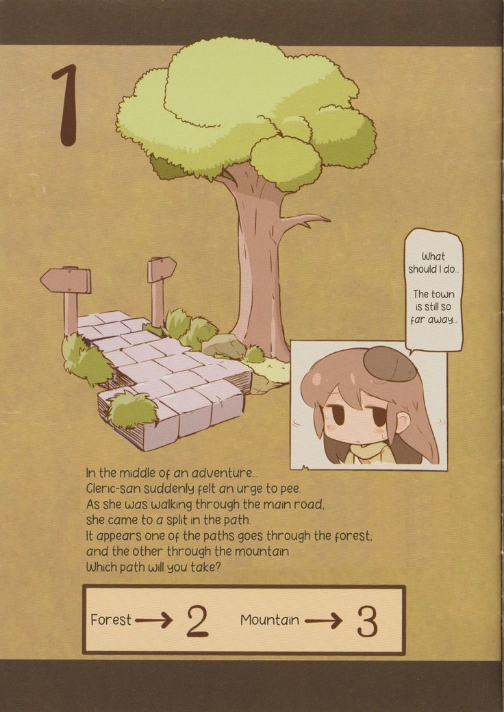 Choose-Your-Own-Adventure Doujin Translated