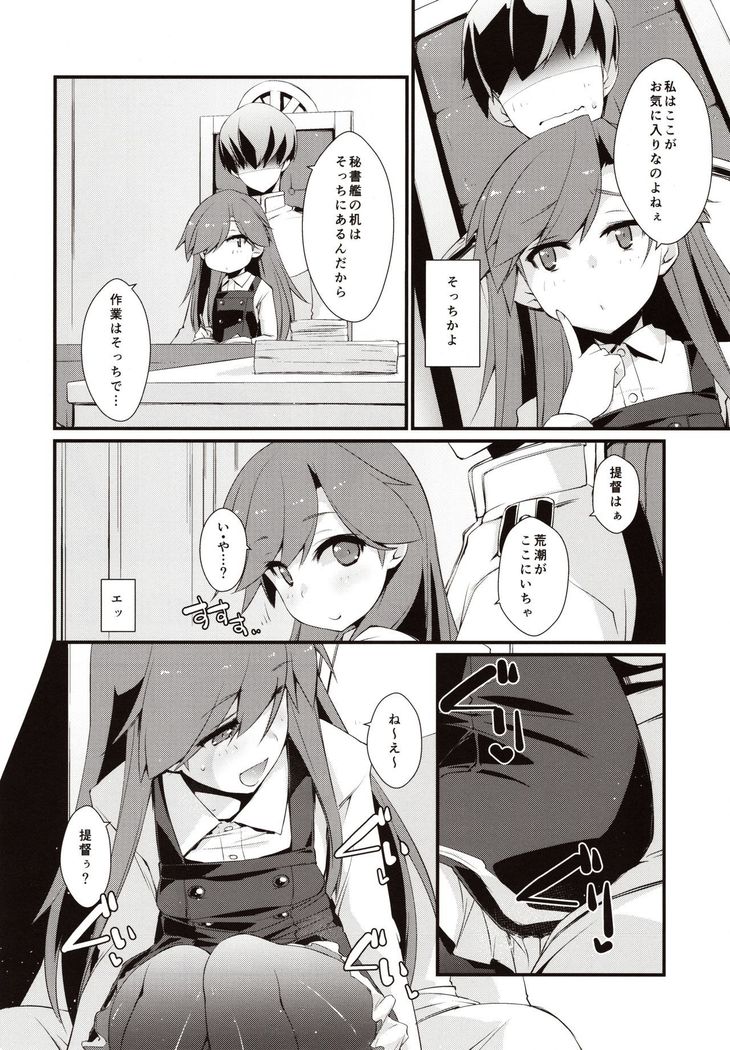 Arashio-chan no Tsumasaki.
