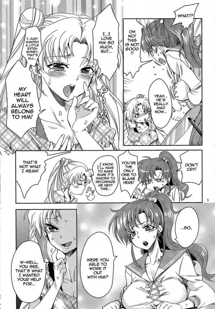 (C86) [Kurione-sha (YU-RI)] Bishoujo Senshi ni Oshioki! ~Gyaku NTR Hen~ | Punish the Pretty Sailor Soldiers ~Reverse NTR~ (Bishoujo Senshi Sailor Moon) [English] {doujin-moe.us}