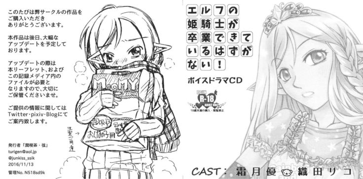 Elf no Himekishi ga Sotsugyou dekite Iru Hazu ga Nai