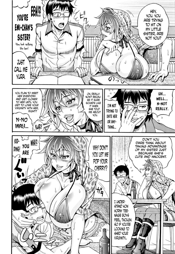 Pakopako Bitch ~Megamori! Mashimashi! Dosukebe Niku~ Ch.1, 3, 6-8