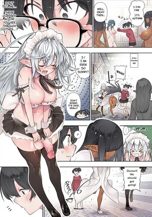 Futanari no Elf Descensored Page #165