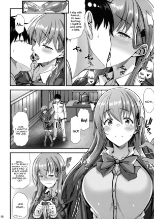 Suzuya to IchaIcha kkusu! | Flirty Lovin' with Suzuya! Page #7