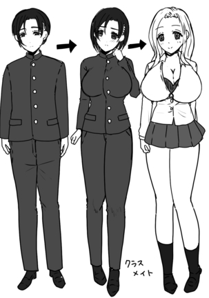 TS Kaihen Appli de Risou no Bitch Gal ni! Page #34