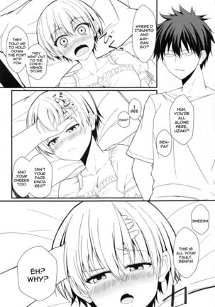 [Jinsei Saigo no Asobi. (Sakura Ryota)] Uzaki-chan wa Senpai to H Shitai! | Uzaki-chan Wants To Have Sex With Senpai (Uzaki-chan wa Asobitai!) [English] - Page 4