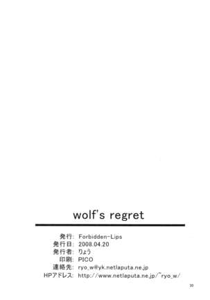 wolf’s regret Page #31