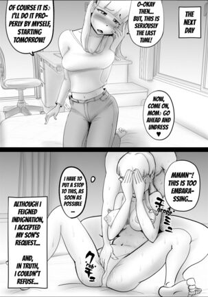 The Story of How a Mother Somehow Went Along With Her Son's Perverse Requests - Page 33