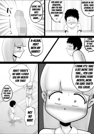 The Story of How a Mother Somehow Went Along With Her Son's Perverse Requests - Page 19