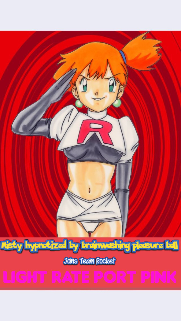 Misty hypnotized by brainwashing pleasure ball joins Team Rocket