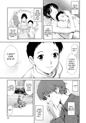 Hitozuma Audrey-san no Himitsu ~30-sai kara no Furyou Tsuma Kouza~ - Vol. 2 Ch. 9~12 Page #20
