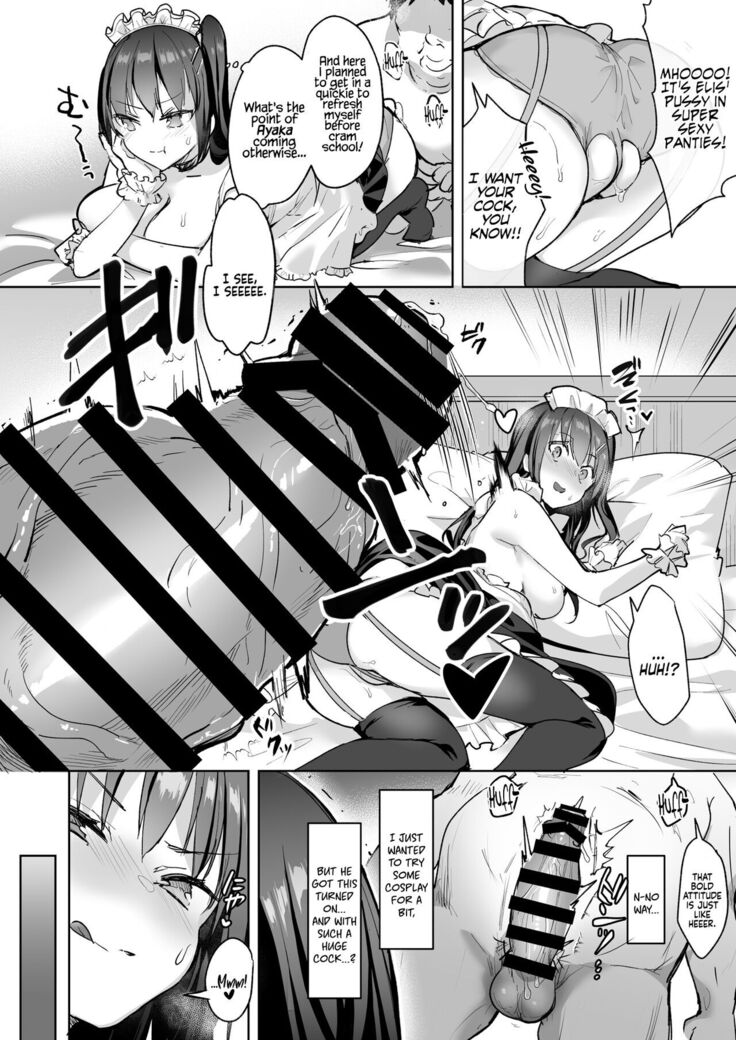 Yuutousei no Ura no Sugata wa Chou Bitch Layer -Yuutousei Ayaka no Ura Omote- | The Hidden Self of the Honor Student is a Super Slut Cosplayer - The “Cover” Honor Student Ayaka