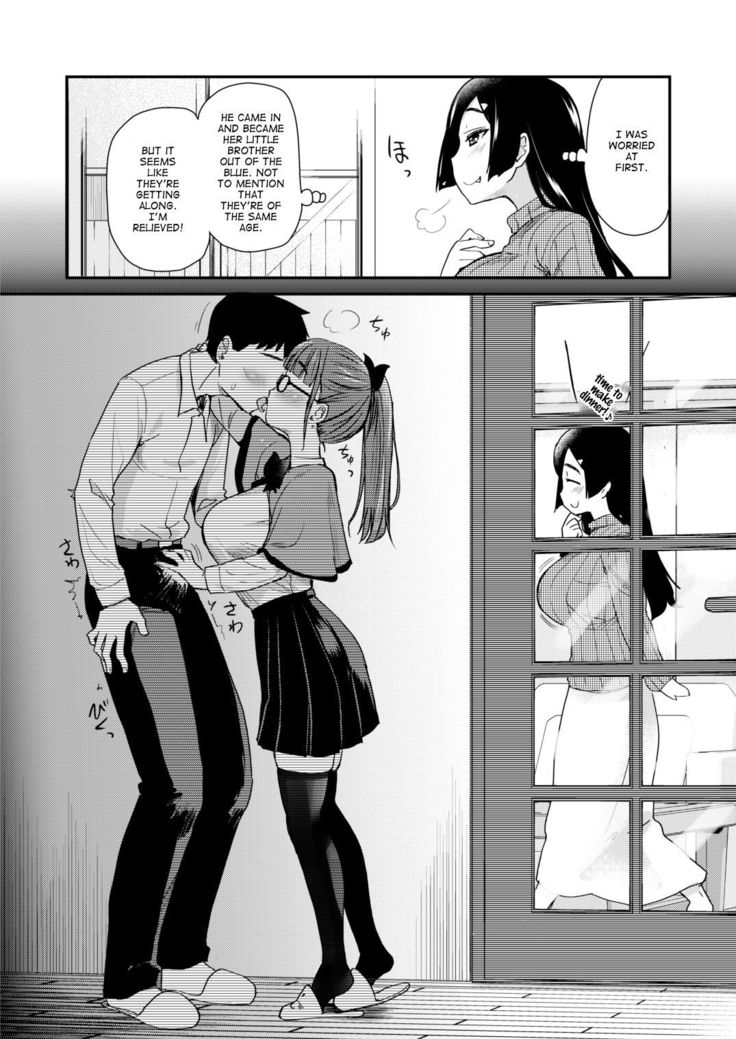 Otouto no Seiyoku Shori wa, Ane ga Suru Mono da to Onee-chan wa Omotte iru. | My big step-sister thinks that big sisters should take care of their little brother's sexual urges