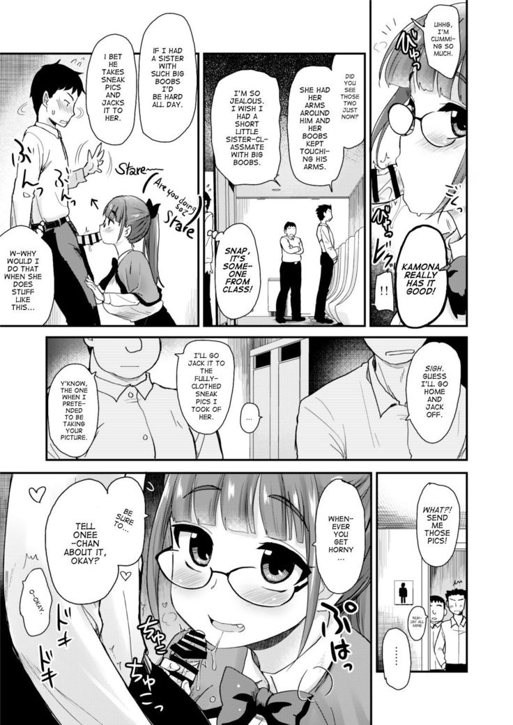 Otouto no Seiyoku Shori wa, Ane ga Suru Mono da to Onee-chan wa Omotte iru. | My big step-sister thinks that big sisters should take care of their little brother's sexual urges
