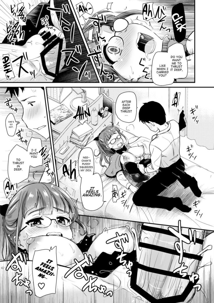 Otouto no Seiyoku Shori wa, Ane ga Suru Mono da to Onee-chan wa Omotte iru. | My big step-sister thinks that big sisters should take care of their little brother's sexual urges