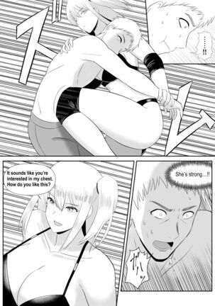 Taiman! I Can't Let Saki Beat Me! - Page 13