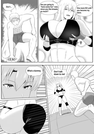 Taiman! I Can't Let Saki Beat Me! Page #3