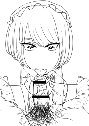 Maid no Hikaru ni Houkei Baka ni Sarenagara Shasei Suru Hanashi. Page #86