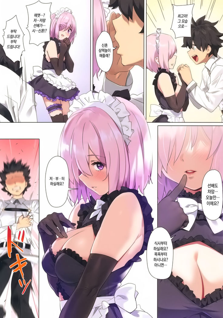 Chaldea Maid #Mash | 칼데아 메이드 #마슈