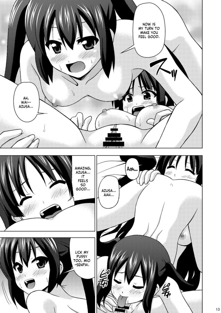 Mio Azu Yuri Yuri