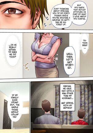 Akogare no Oba o Netoru | Cheating With My Sexy Aunt - Page 17