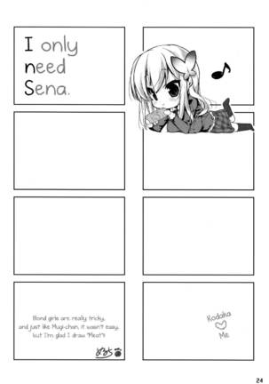 Boku wa Sena shika Iranai | I Only Need Sena Page #22