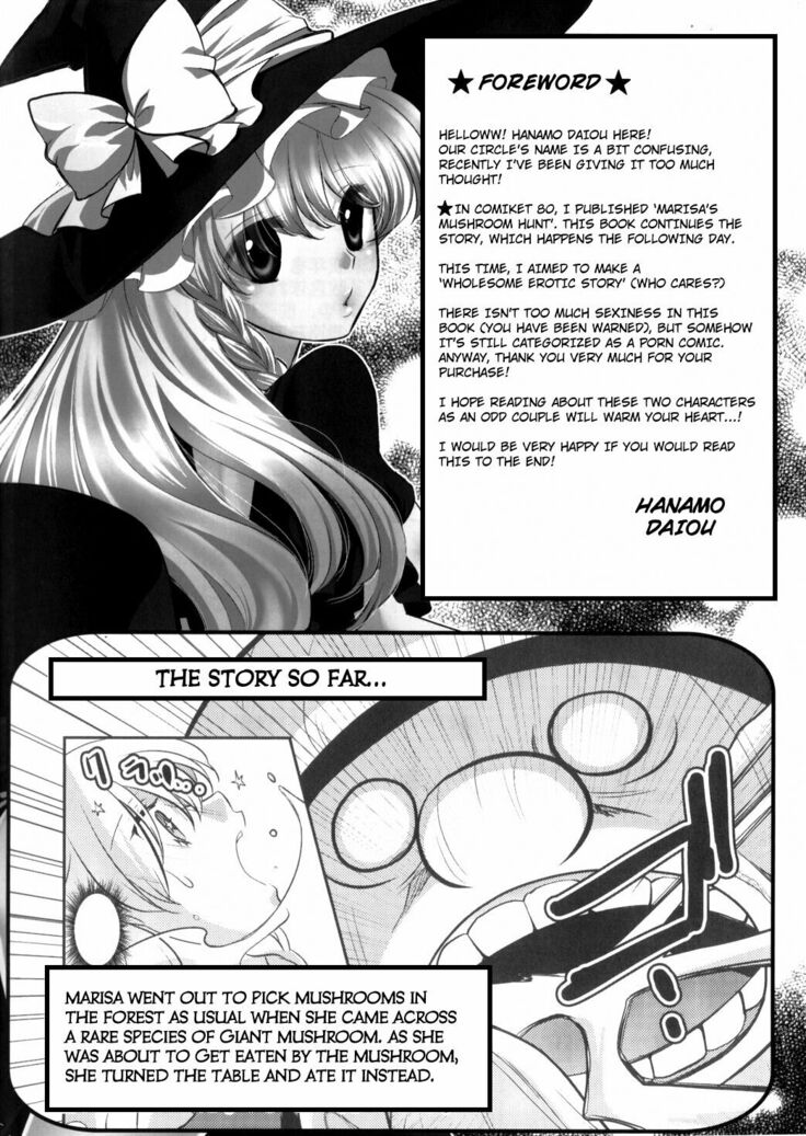 Marisa wa Kinoko Power wo Te ni Ireta!