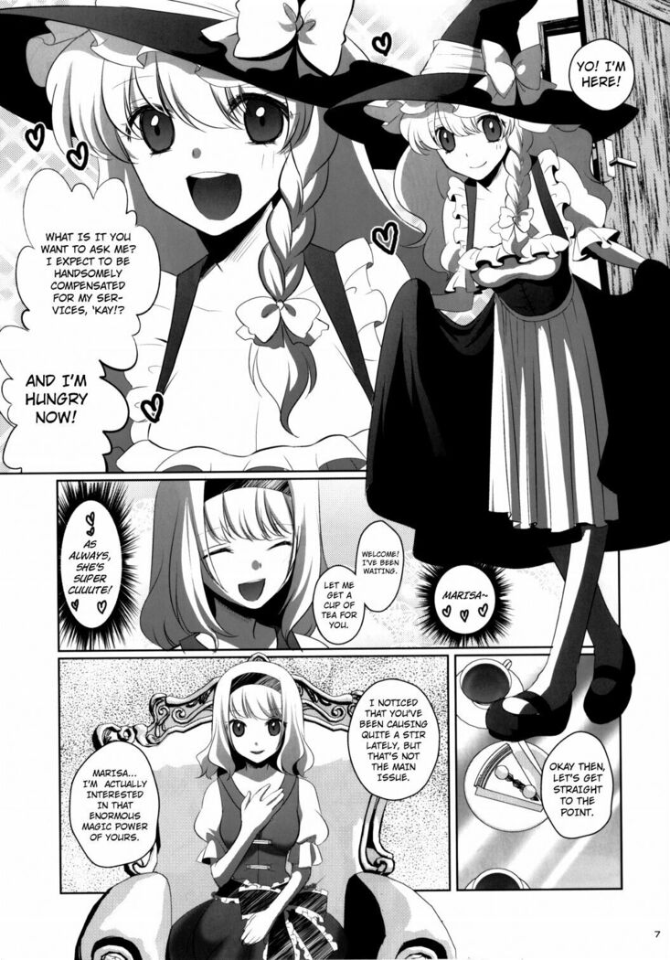 Marisa wa Kinoko Power wo Te ni Ireta!
