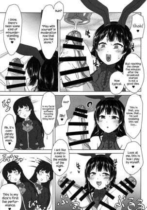 Futanari! Haishin Iinchou! Page #13