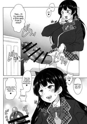 Futanari! Haishin Iinchou! Page #4